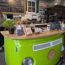 neues Cafe ausprobiert