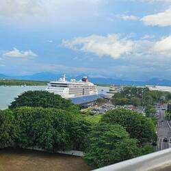 Hotel view of the harbor
