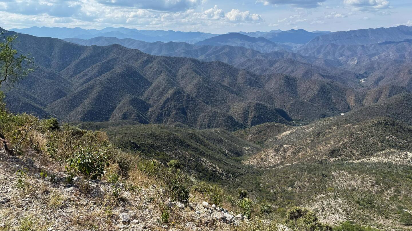 Blick über die Sierra Madre