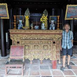 Huyen Cung, behind the Long Khiem Temple