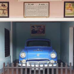 The car driven by the monk to his immolation site in Saigon (1963)
