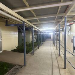 Nighttime at the hospital
