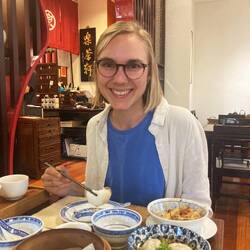 Vegetarische Dim Sum im Teehaus