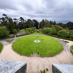 Larnach Castle Blick vom Turm