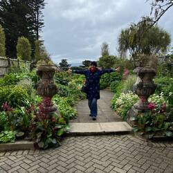 Garten im Larnach Castle