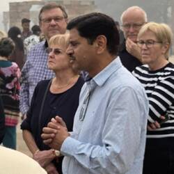 ... unser Reiseführer Bhopal Singh Jhala ...