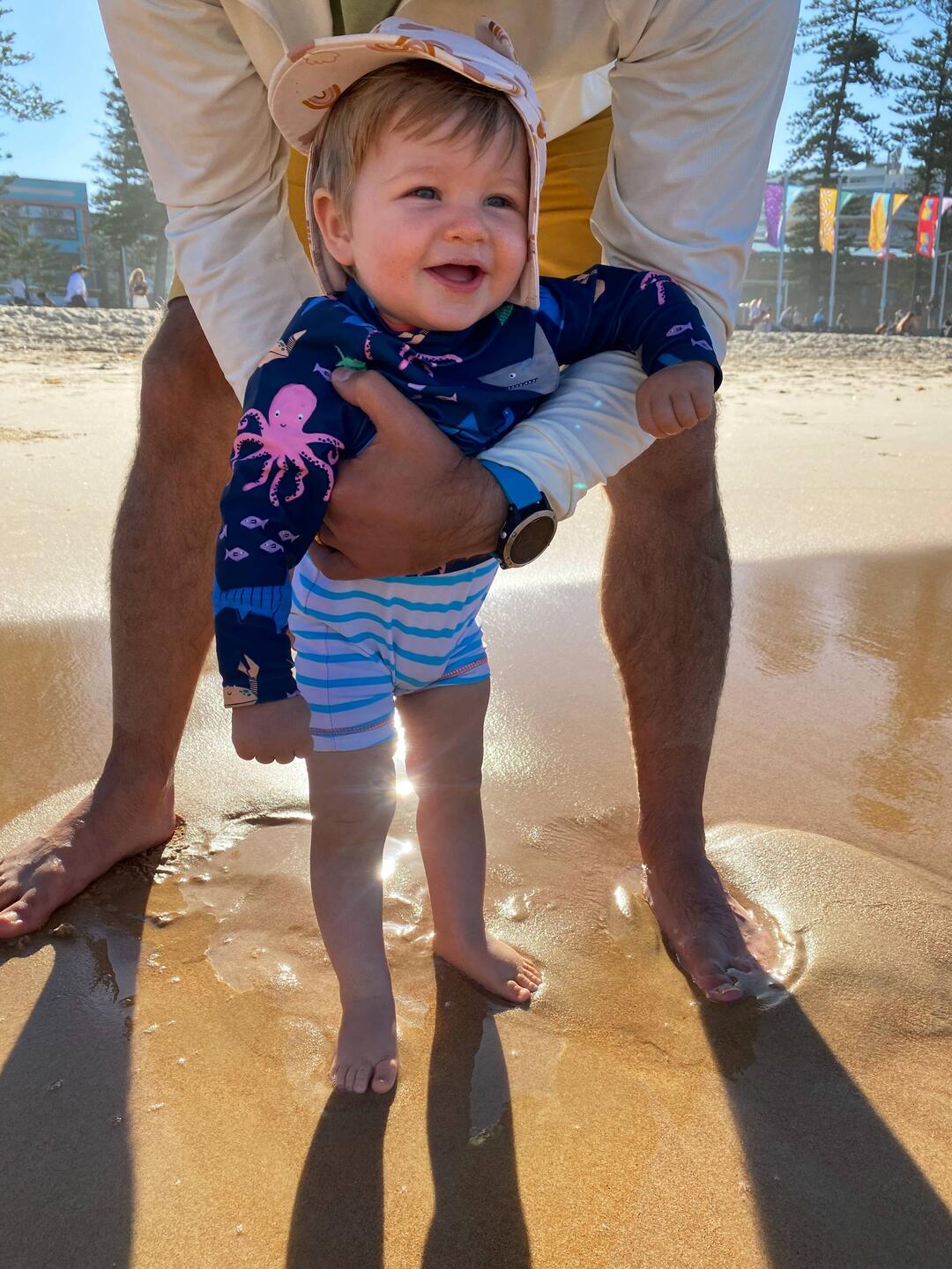 Spaß am Strand in Manly