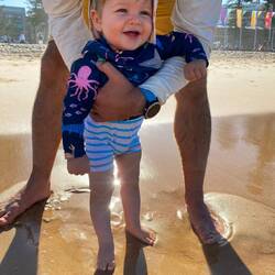 Spaß am Strand in Manly