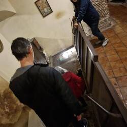 Eingang ins ehemalige Theater