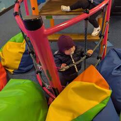 Gleich mal das Schiff übernommen