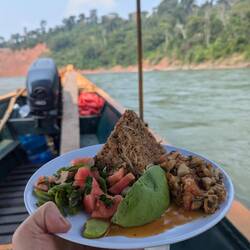 Lunch on the boat