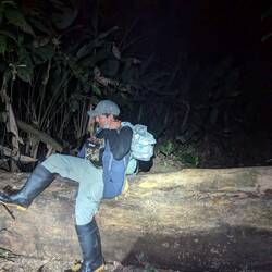 Our guide leading the way