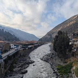 A traditional andean town en route to the Amazon