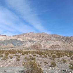 Desert mountains of mixed geology