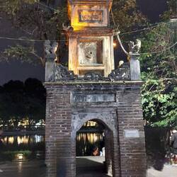 Hoan Kiem Lake; remnant of Citadel
