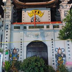 Temple along the street