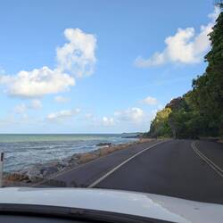 An der Küste entlang nach Mission Beach