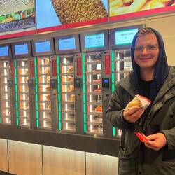 Noch ein Late Night Snack im Febo 😋