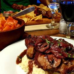 Yes, very generous piece of premium beef, indeed!