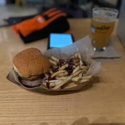 AWESOME brisket sandwich.