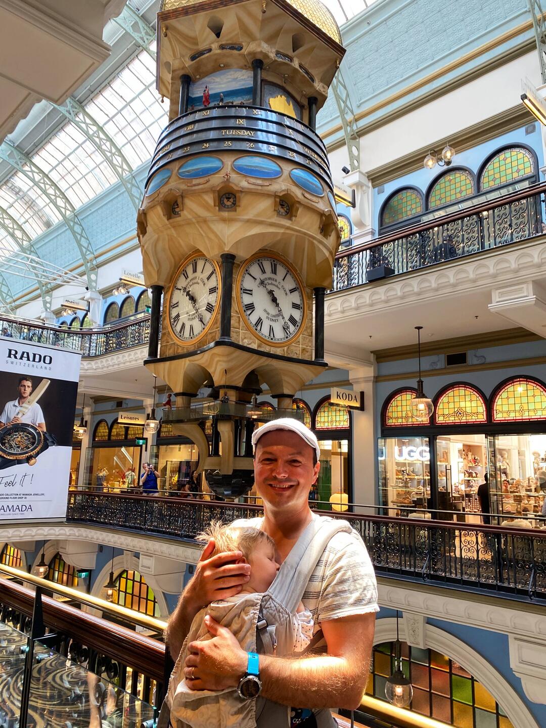 Shoppen im wunderschönen QVB