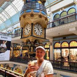 Shoppen im wunderschönen QVB