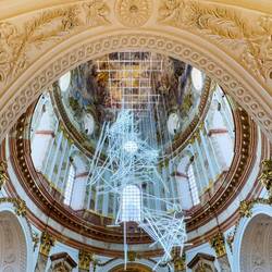 Karlskirche ... a different perspective of "Forms through Folds" — Vienna, Austria.