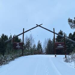 Abfahrt Karasjok