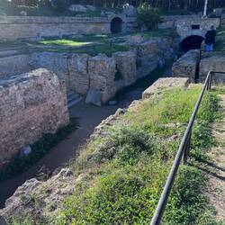 The Passageway for the Wild Animals Under the Arena