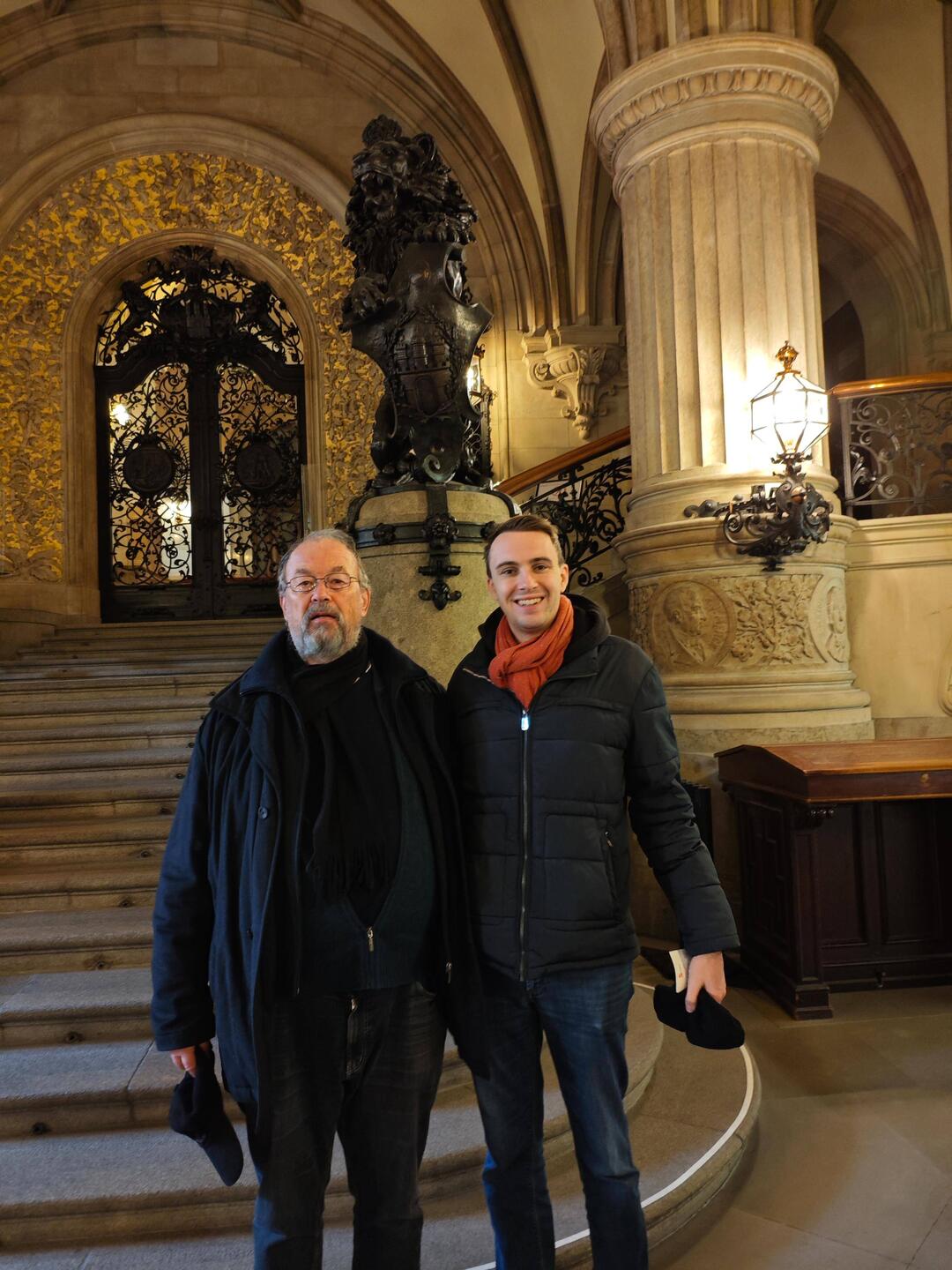 Im Rathaus