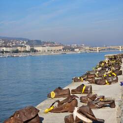 Shoes on the Danube Bank