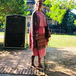 ootd. buddhist barbie 😀