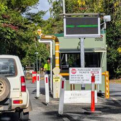 Fähre über den Daintree River dauert 5 Minuten