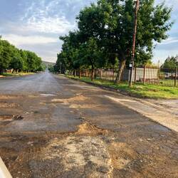 Straßen mitten in der Stadt