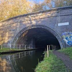 Entering Netherton Tunnel