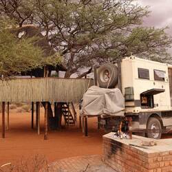 auf dem Tivolischen Camping Platz