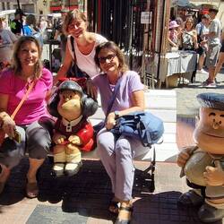 Mafalda, Susanita, Miguelito ya las 3 señoritas