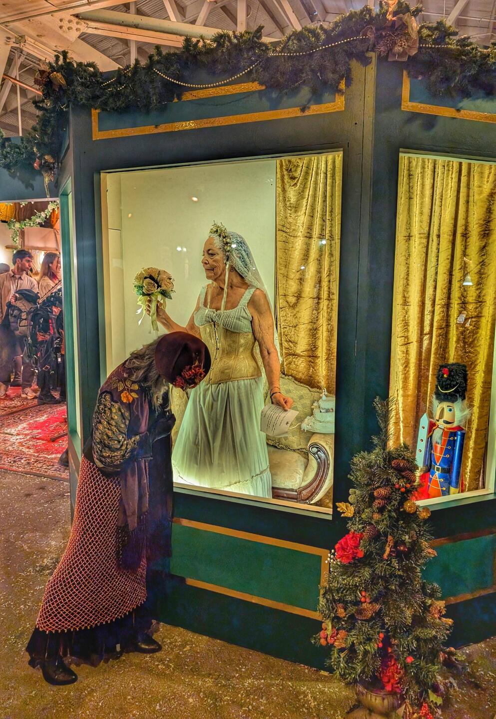 I don't think this lady knew the model was a real person
