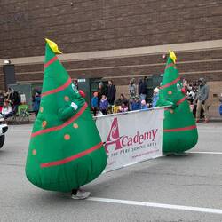 These trees walked like penguins