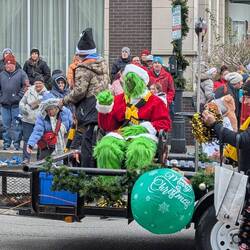 The Grinch showed up