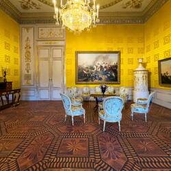 The Albertina Museum — Prunkräume (the State Rooms) ... Reception Salon — Vienna, Austria.