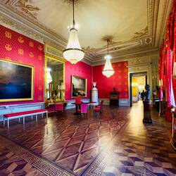 The Albertina Museum — Prunkräume (the State Rooms) ... Audience Hall — Vienna, Austria.