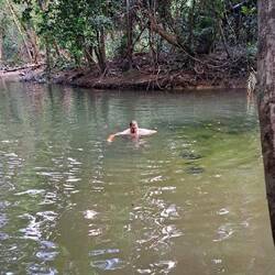 Ohne Krokodil...mit Fischen