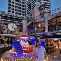 Daring Harbour by Night