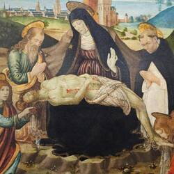 Magnifique chef d'oeuvre de Botticini du 15eme siecle