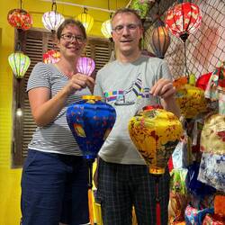 Ganz stolz auf das Ergebnis