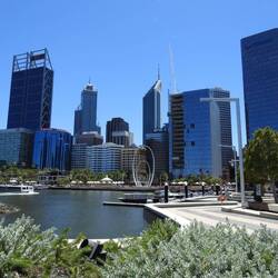 Perth city center