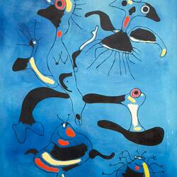 "Birds and Insects" by Joan Miró ... The Albertina — Vienna, Austria.