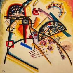 "Composition" by Wassily Kandinsky ... The Albertina — Vienna, Austria.