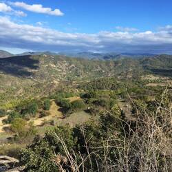 Eine schöne Aussicht folgt der anderen, bis ich schließlich..